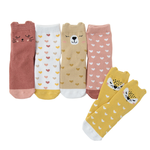 Чорапи 5бр., цвят: Микс