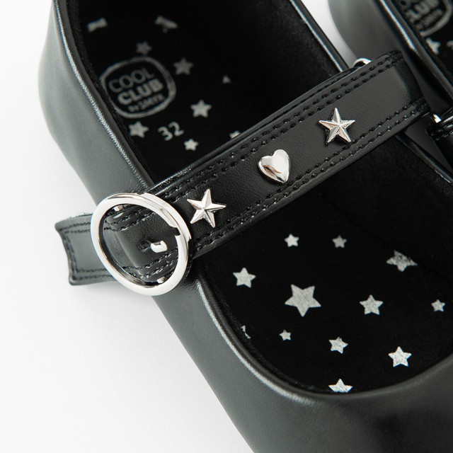 Балеринки, цвят: Черен