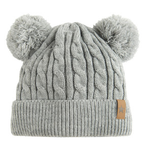 Шапка, цвят: Сив